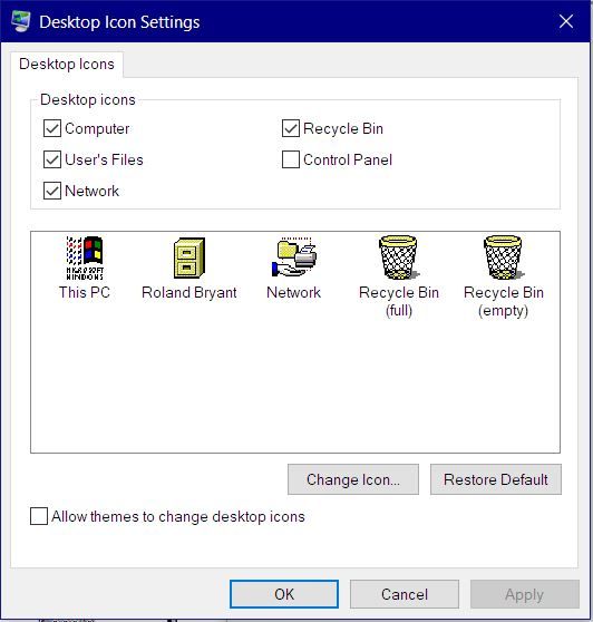 Windows 3.11 Icon Pack